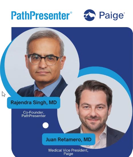 Dr. Raj Singh and Dr. Juan Retamero